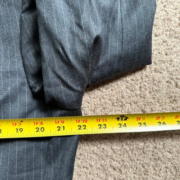Tommy Hilfiger Blazer Mens 42R 100% Wool Sports Coat 2 Button Close Pockets Grey - Picture 11 of 15